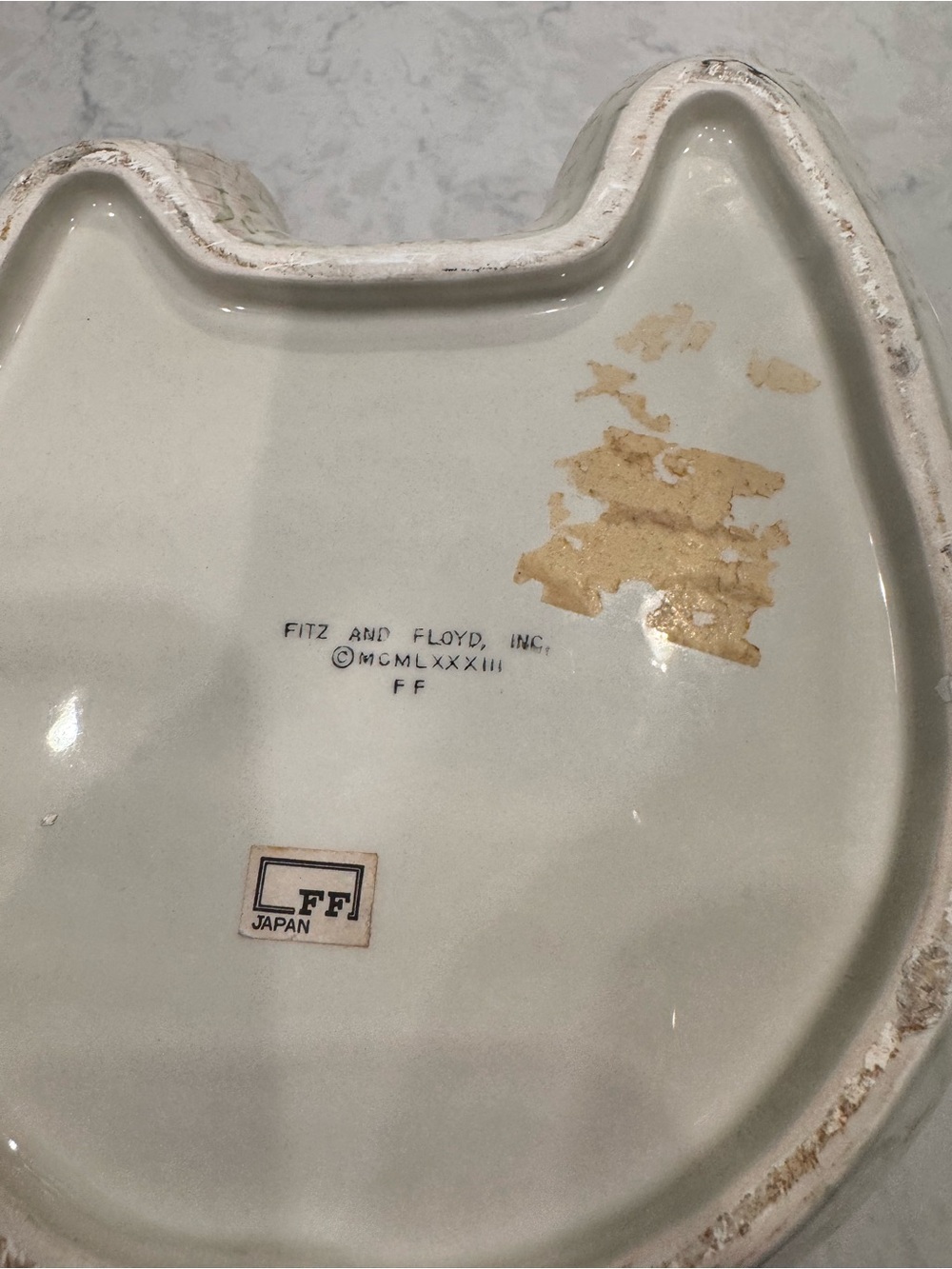 Vintage Waverly Thanksgiving Harvest Pumpkin Serving Platter 23”